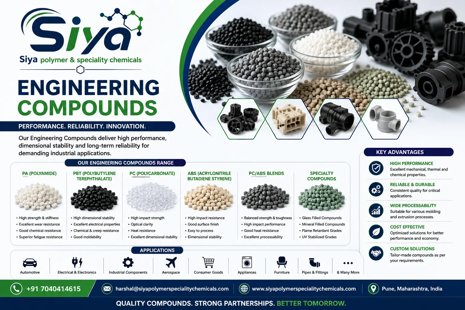 Engineering Plastic Compounds Manufacturer Maharashtra